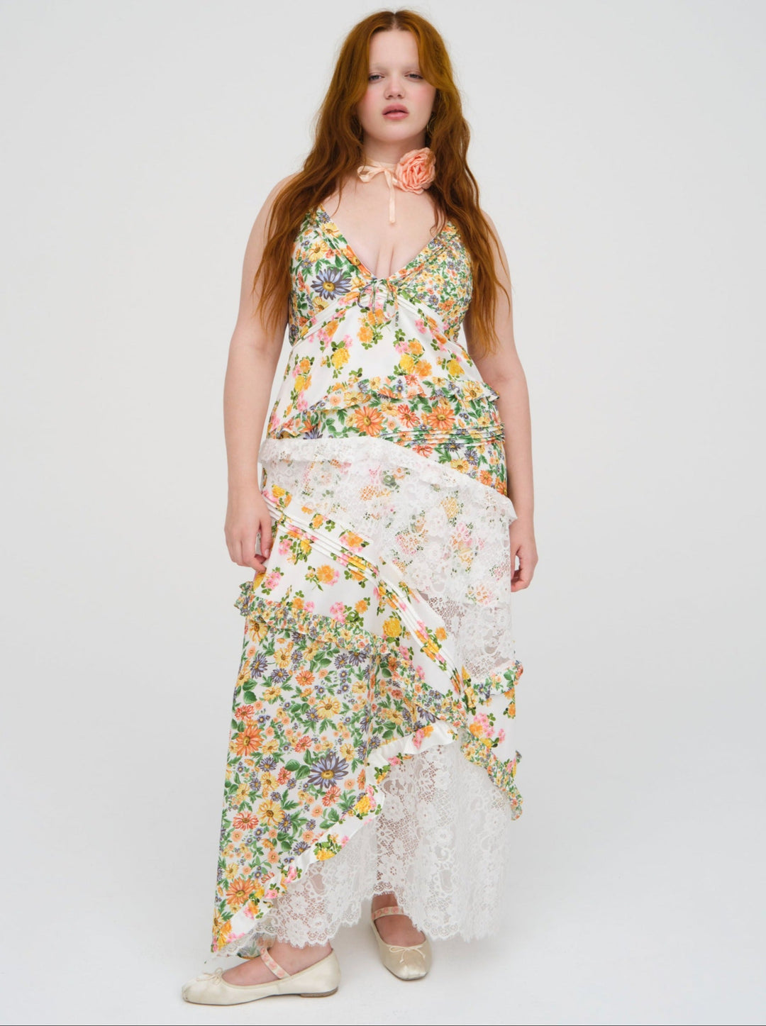 Women Rosalyn Maxi Dress - Green - Marigold