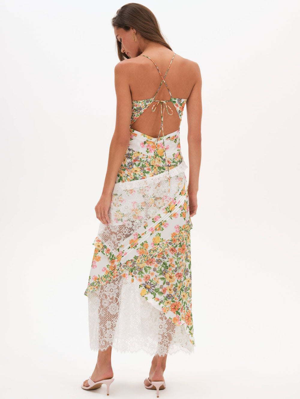 Women Rosalyn Maxi Dress - Green - Marigold