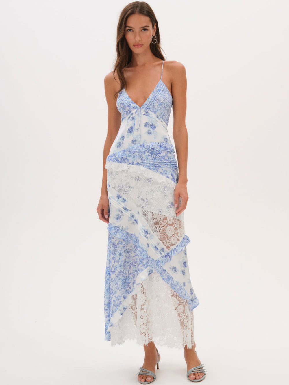 Women Rosalyn Maxi Dress - Blue