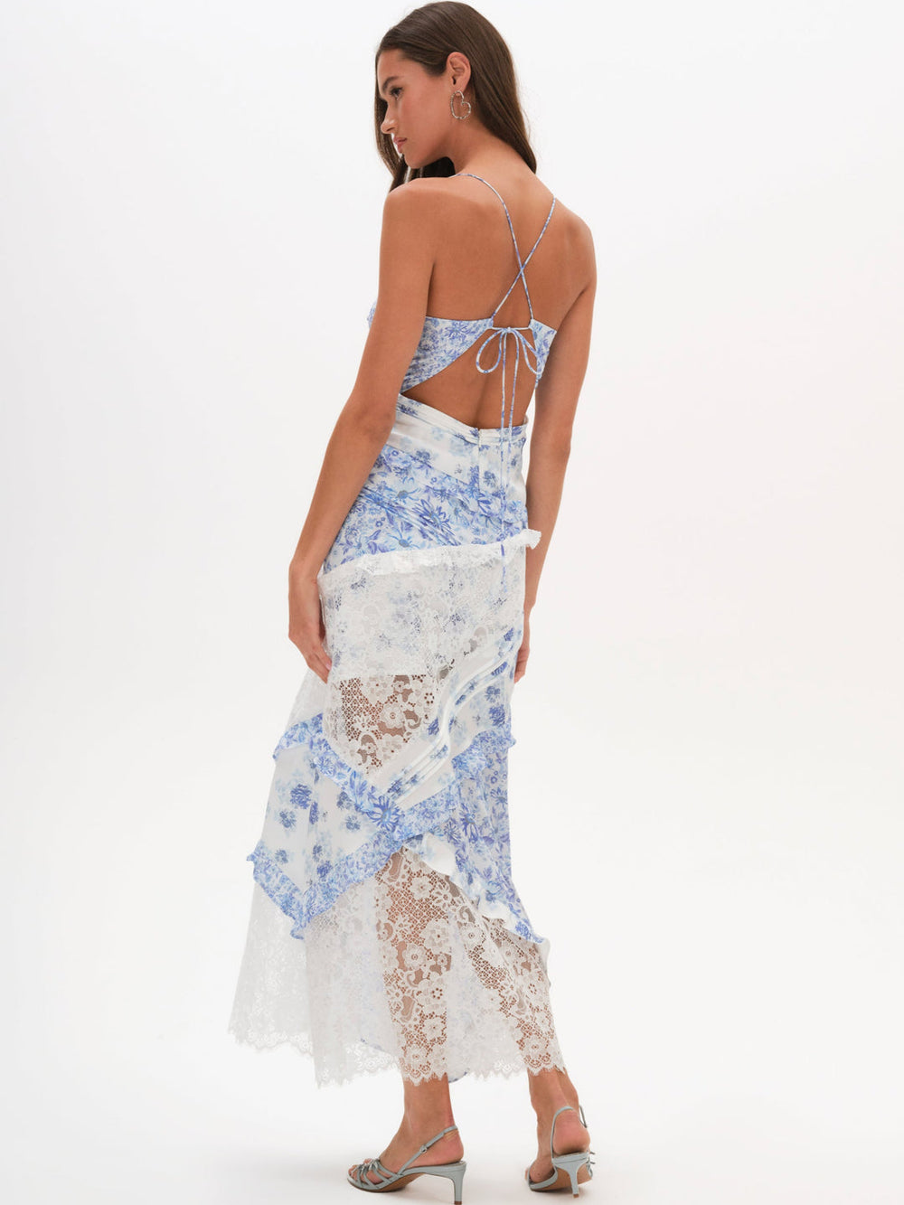 Women Rosalyn Maxi Dress - Blue