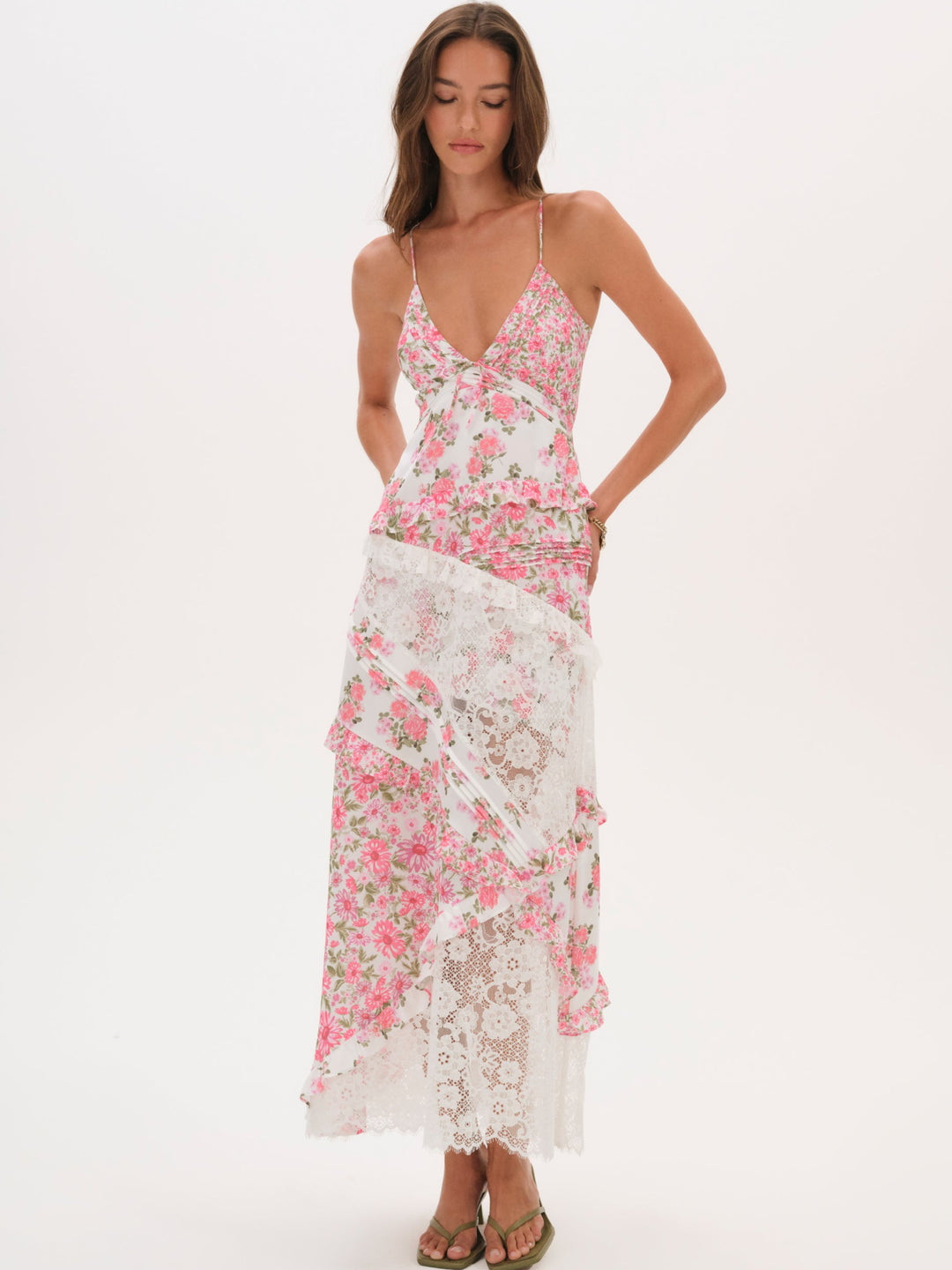 Women Rosalyn Maxi Dress - Pink