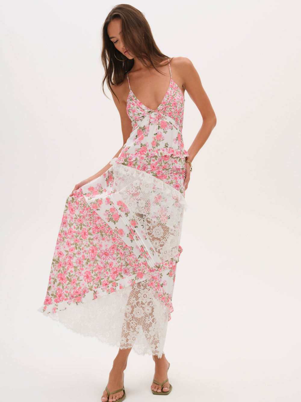 Women Rosalyn Maxi Dress - Pink