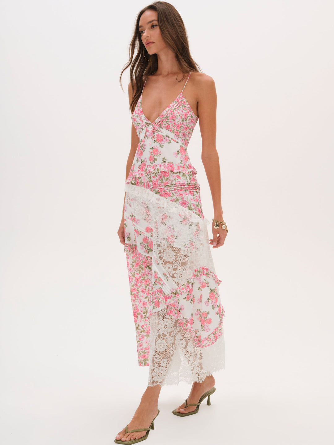 Women Rosalyn Maxi Dress - Pink