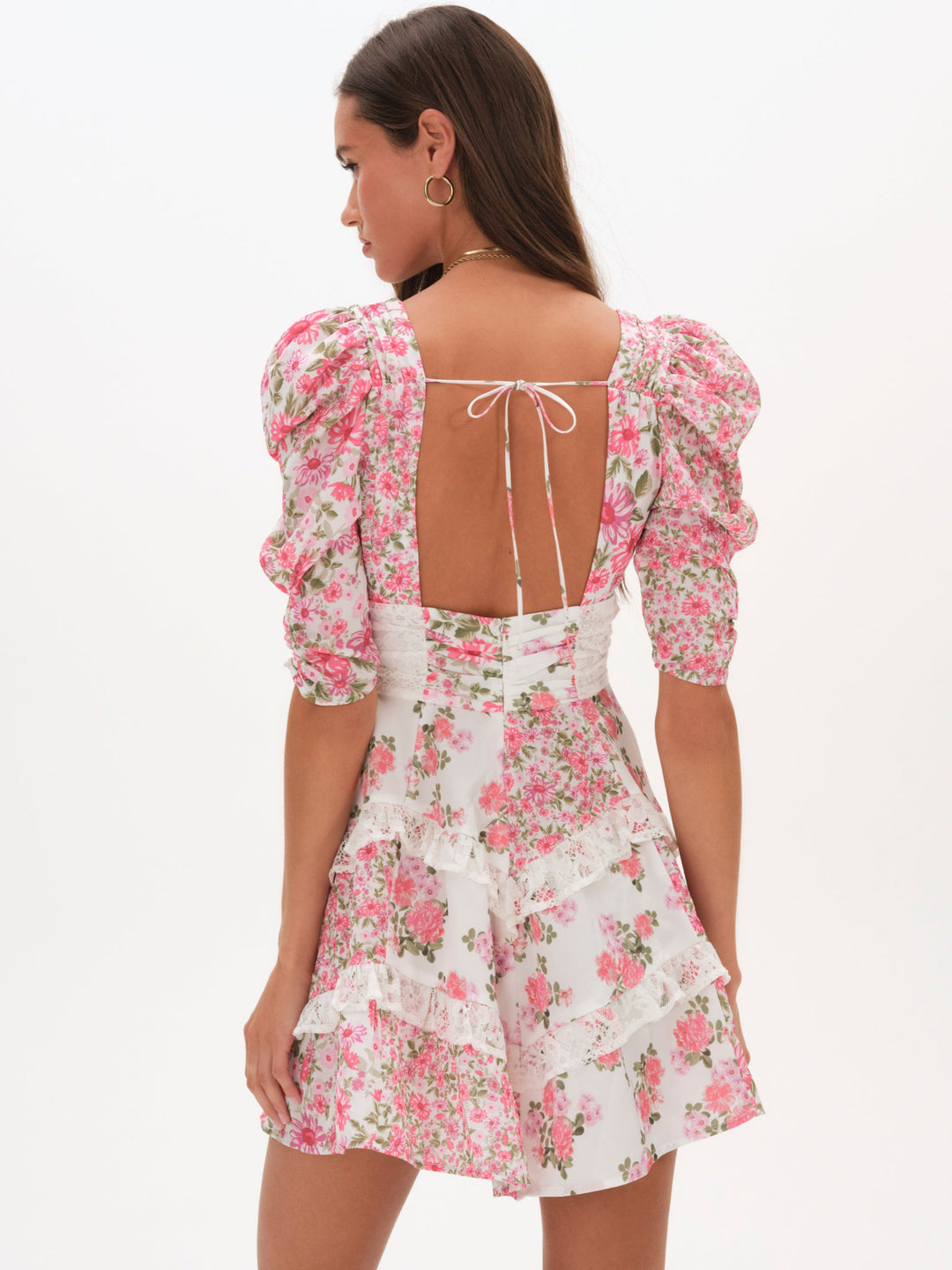 Women Rosalyn Mini Dress - Pink
