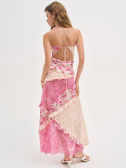 Women Rosalyn Maxi Dress - Coral
