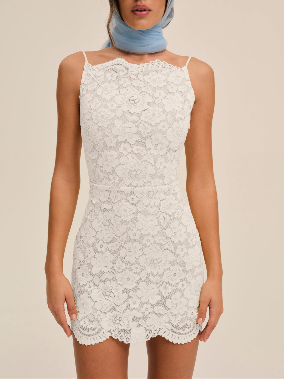 Women Lakeside Mini Dress - White
