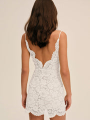 Women Lakeside Mini Dress - White