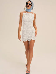 Women Lakeside Mini Dress - White