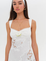 Women Claudia Mini Dress - White