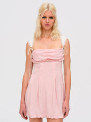 Women Holland Mini Dress - Pink