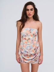 Women Delphine Mini Dress - Blue