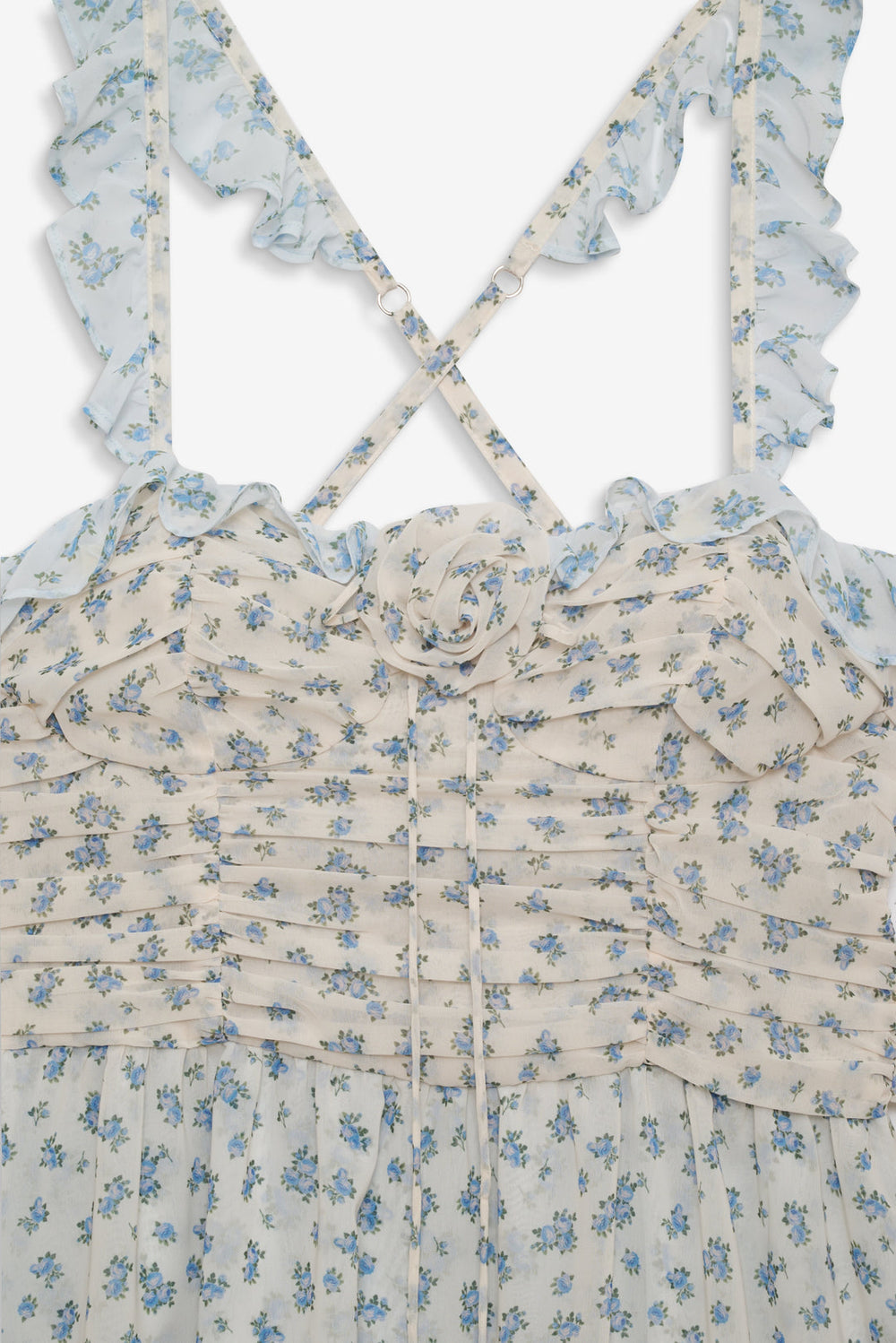 Women Chateau Mini Dress - Blue