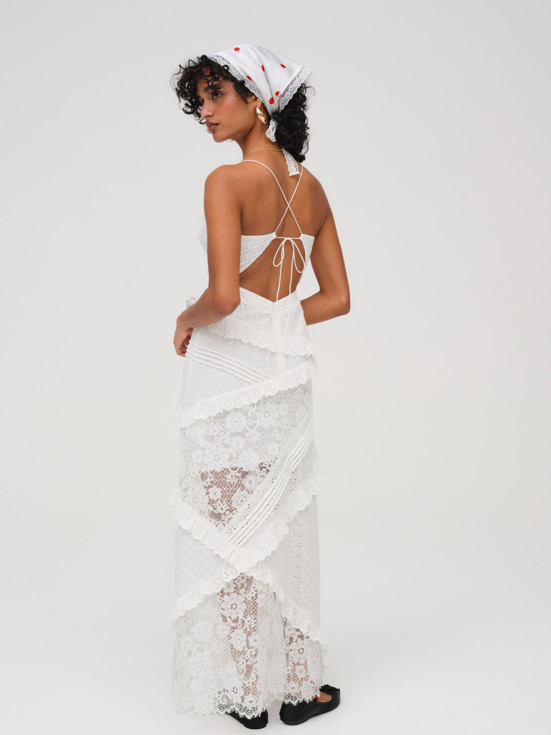 Women Rosalyn Maxi Dress - White
