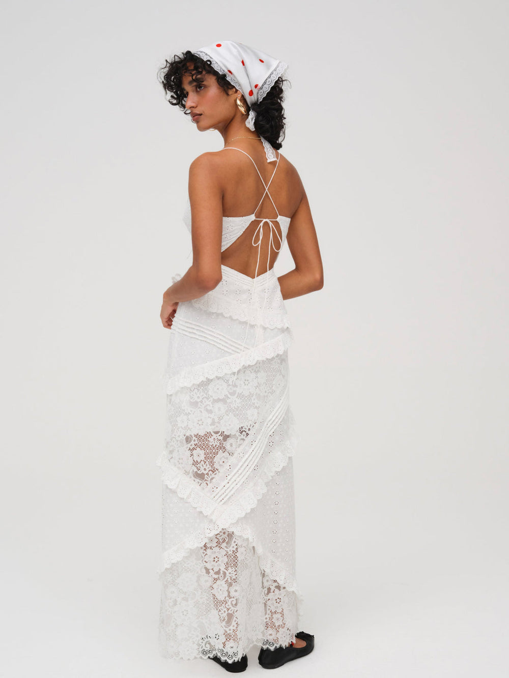 Women Rosalyn Maxi Dress - White
