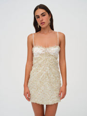 Women Chania Mini Dress - Yellow