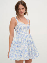 Women Maisie Mini Dress - Blue