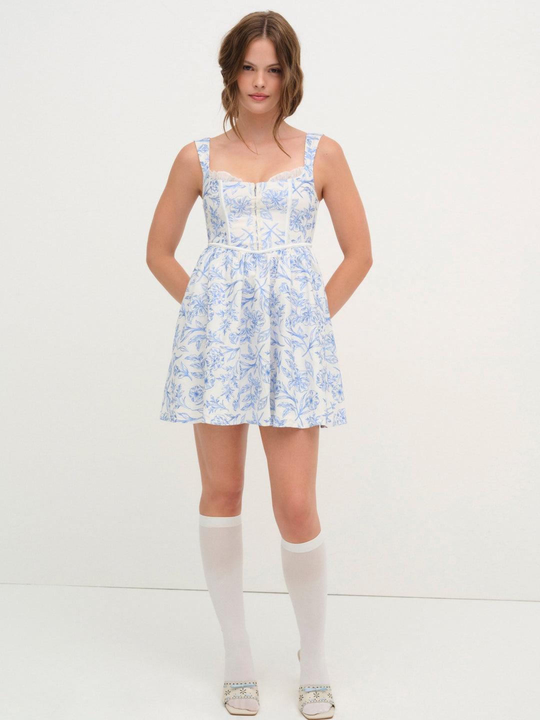 Women Maisie Mini Dress - Blue