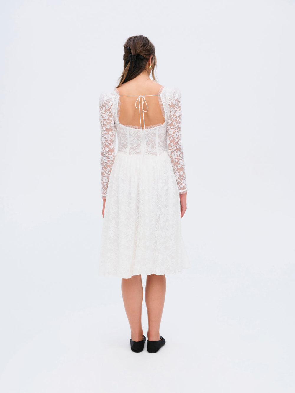 Women Camdyn Midi Dress - White