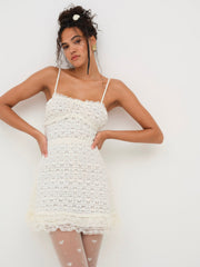 Women Reba Slip Dress - White