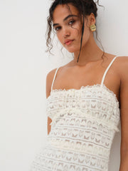 Women Reba Slip Dress - White