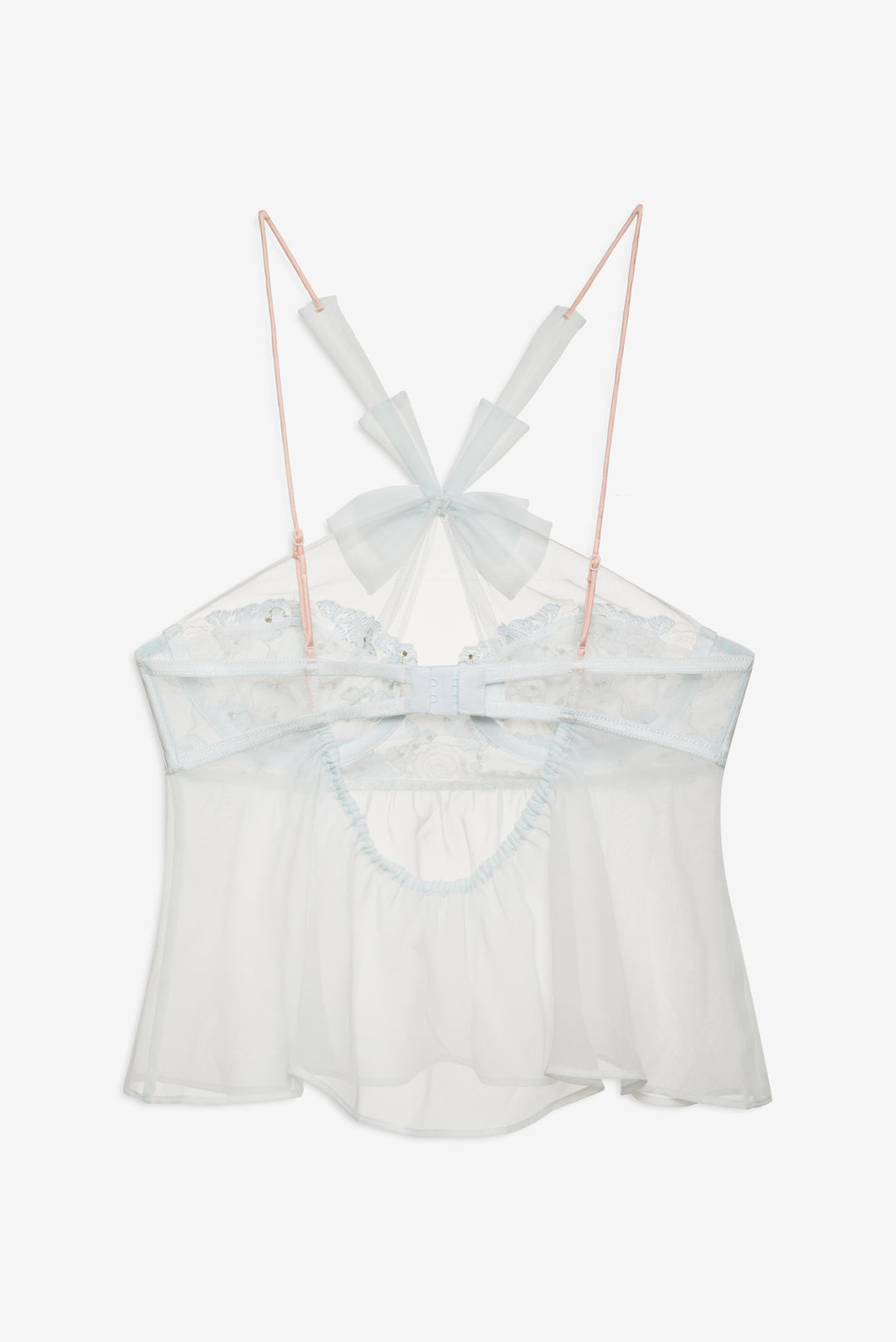 Women Winter Roses Top - Blue