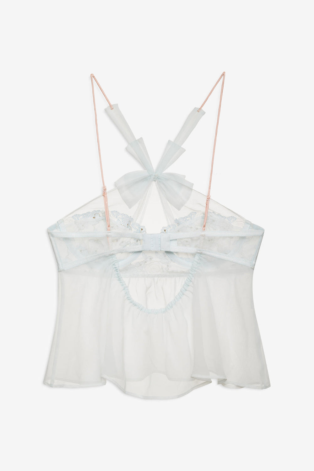 Women Winter Roses Top - Blue