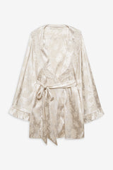 Women Audrey Robe - Cream