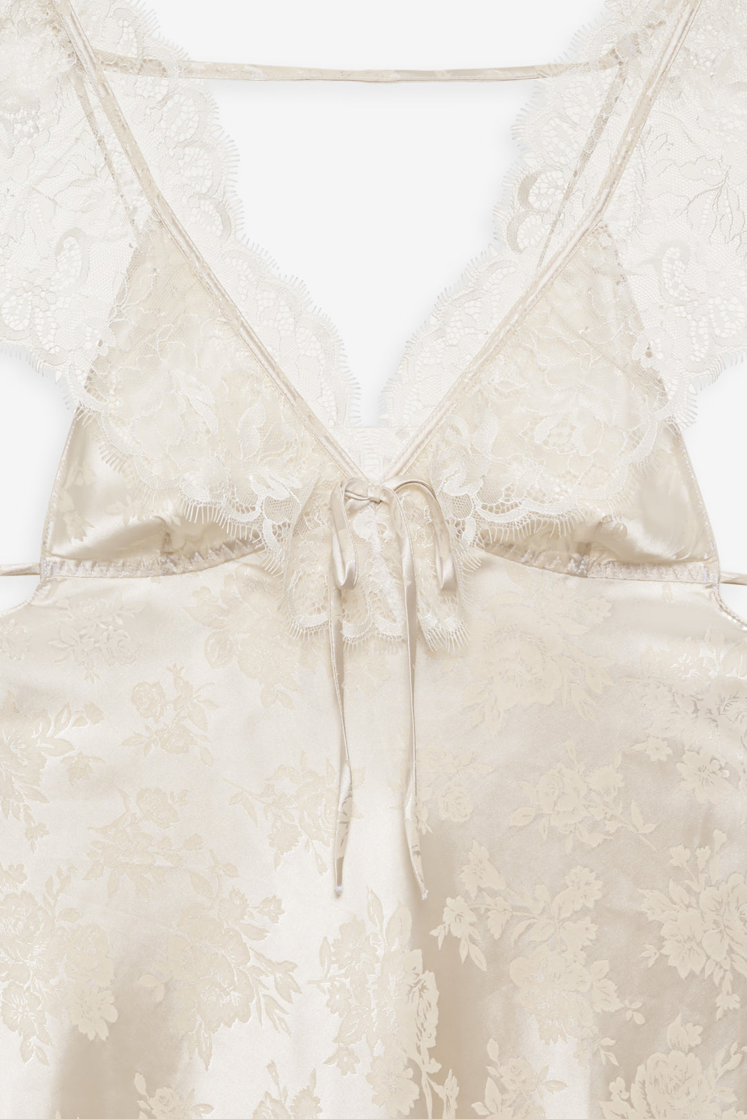Women Audrey Mini Slip Dress - Cream