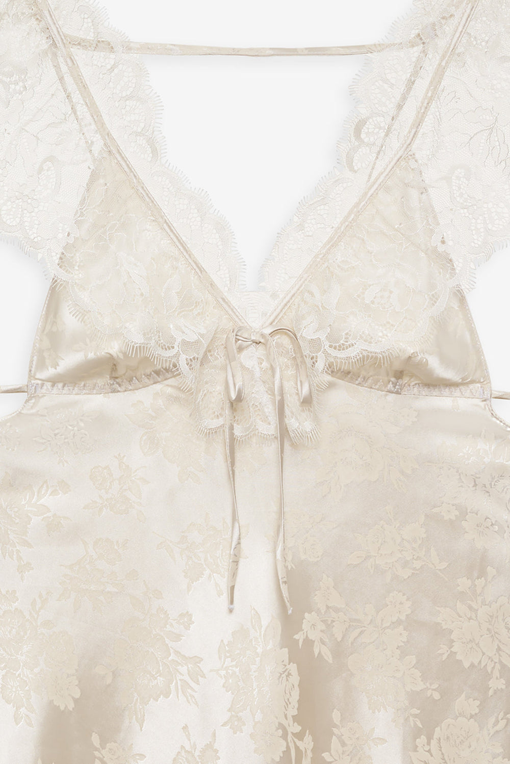 Women Audrey Mini Slip Dress - Cream