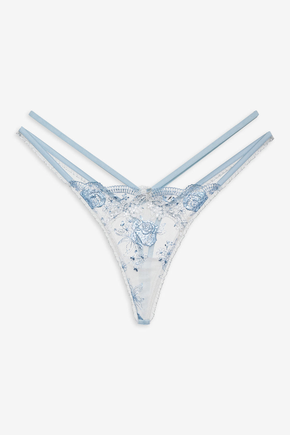 Women Zoeva Thong Panty - Blue