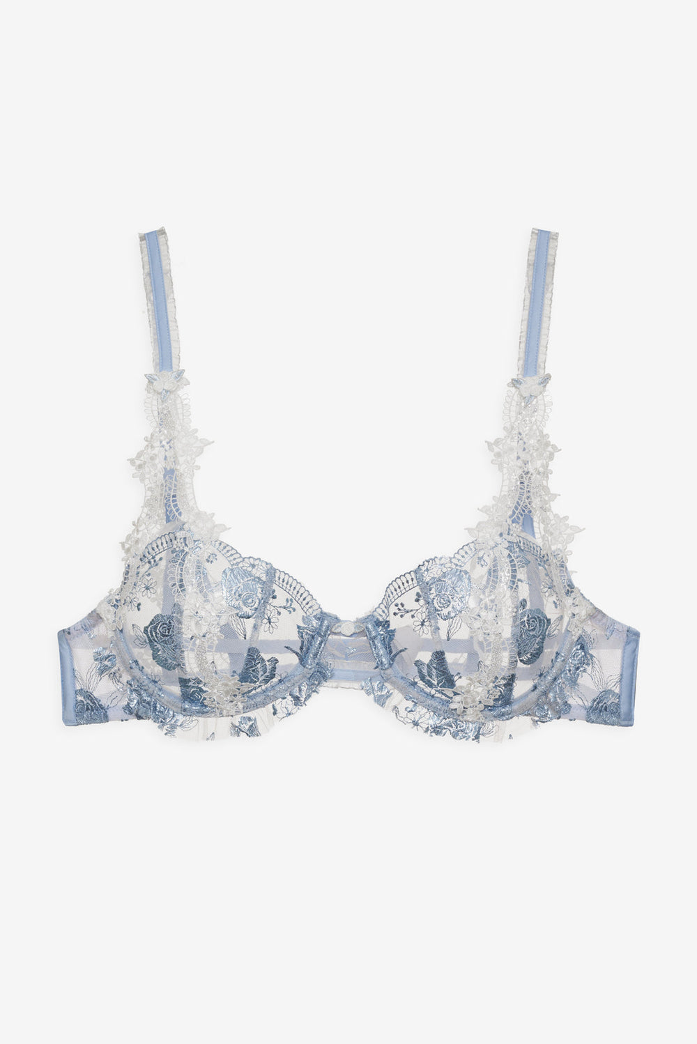 Women Zoeva Underwire Bra - Blue