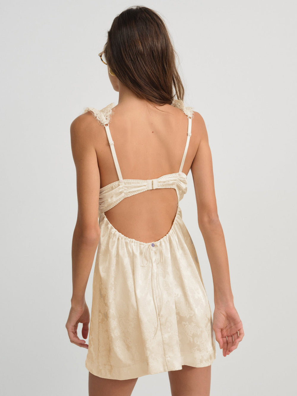 Women Victoria Slip Dress - Cream