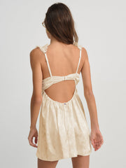 Women Victoria Slip Dress - Cream