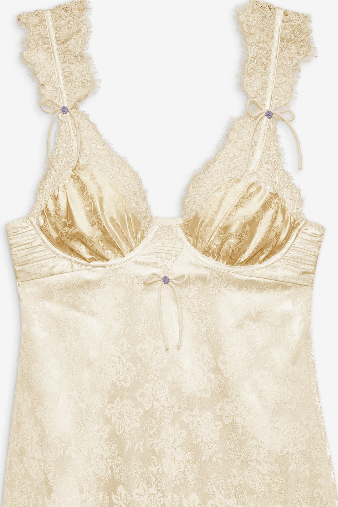 Women Victoria Slip Dress - Cream