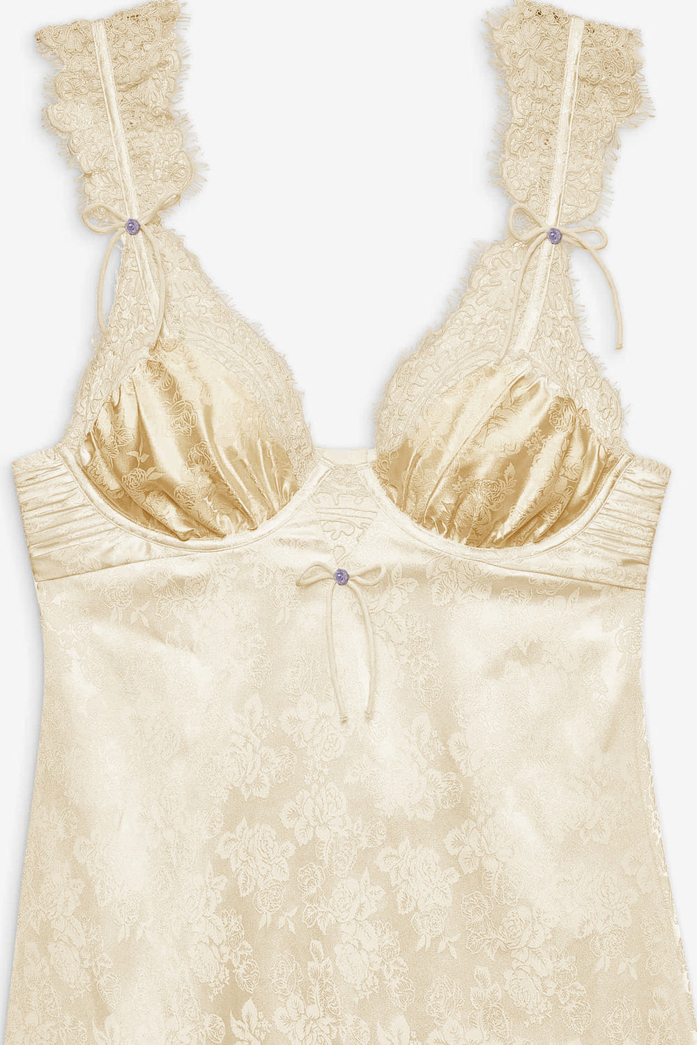 Women Victoria Slip Dress - Cream