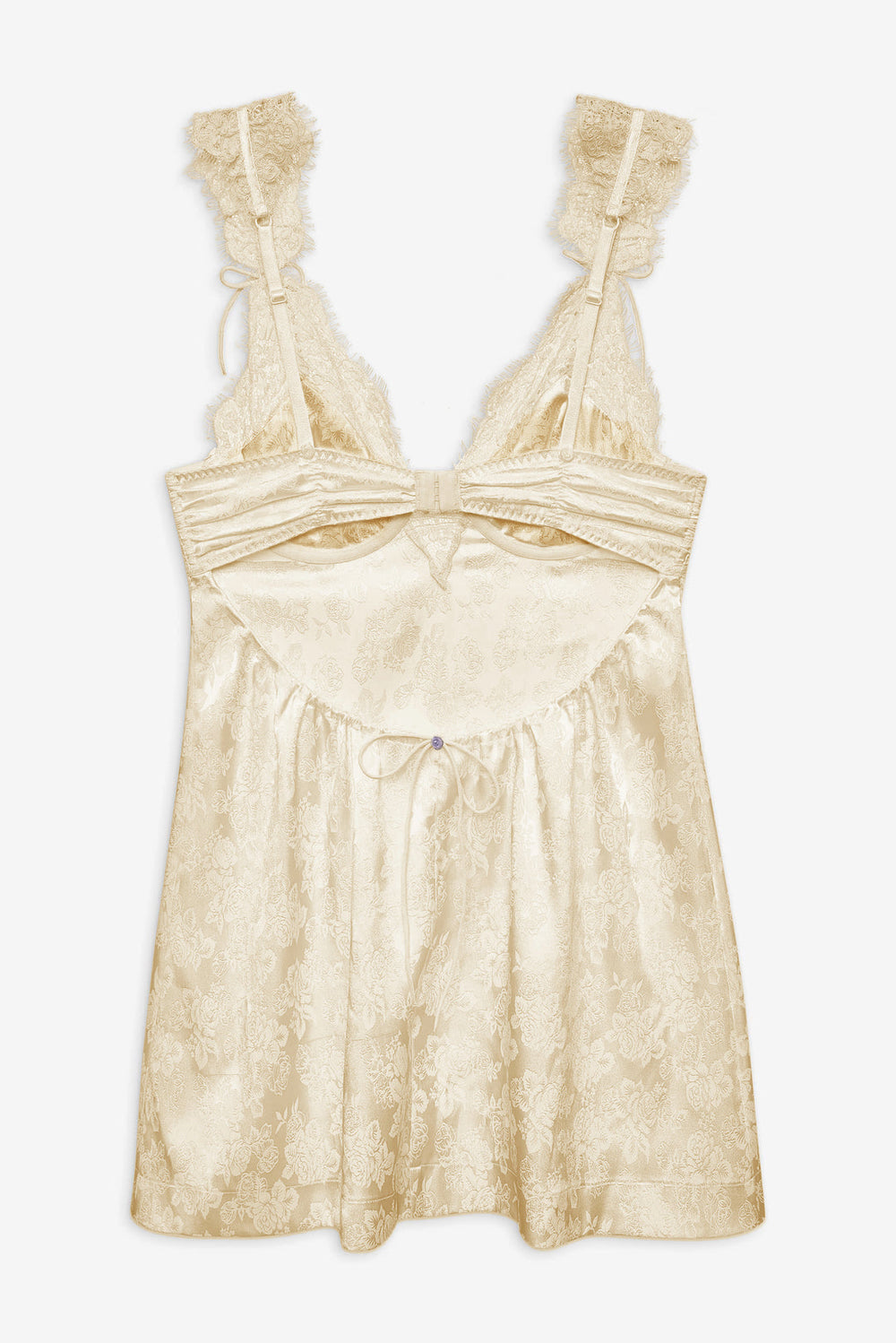 Women Victoria Slip Dress - Cream