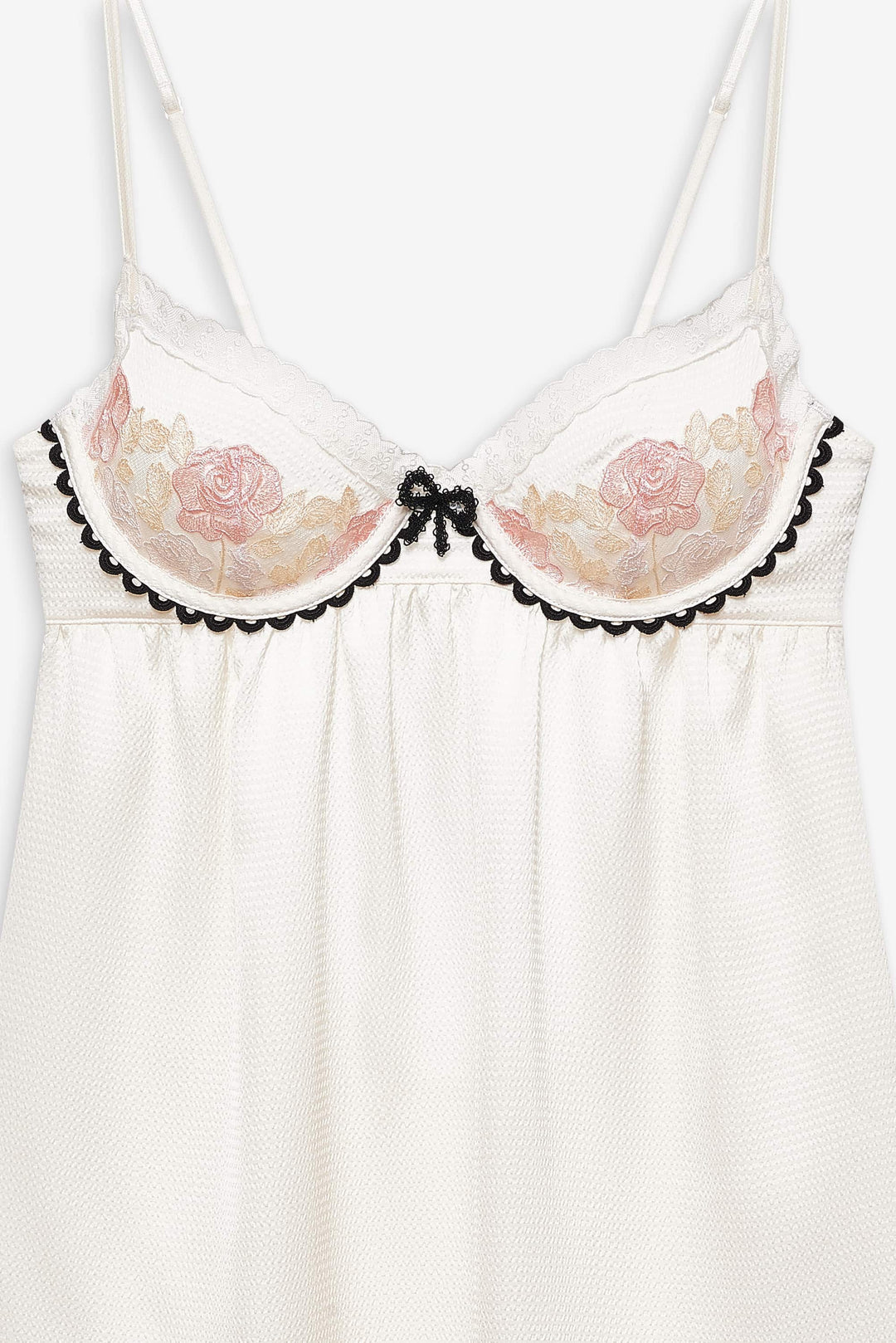 Women Evie Floral Slip Dress - Cream