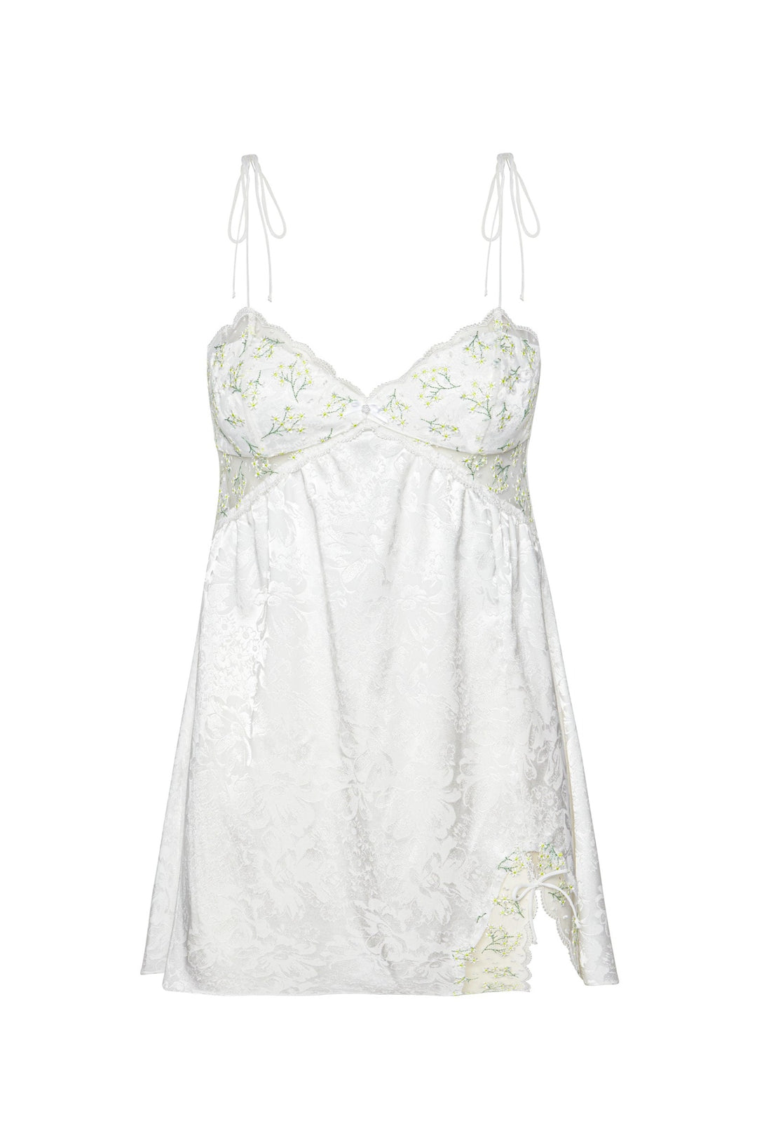 Women Baby's Breath Slip Dress - Ivory