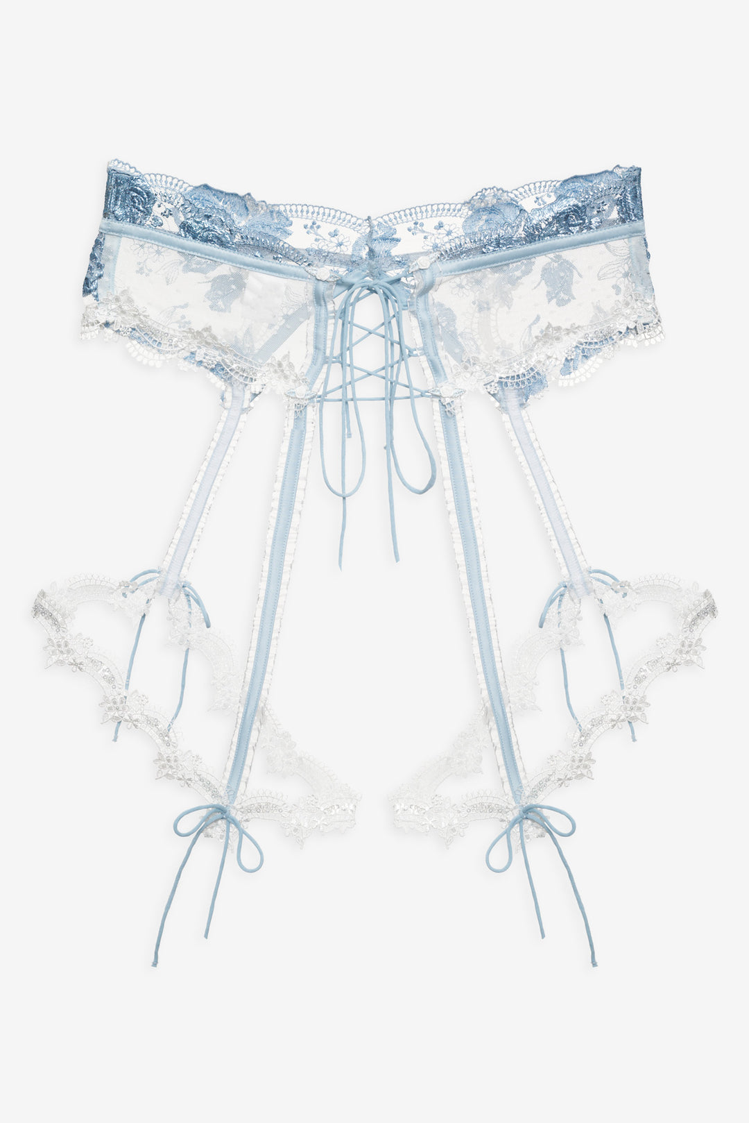 Women Zoeva Garter Belt - Blue