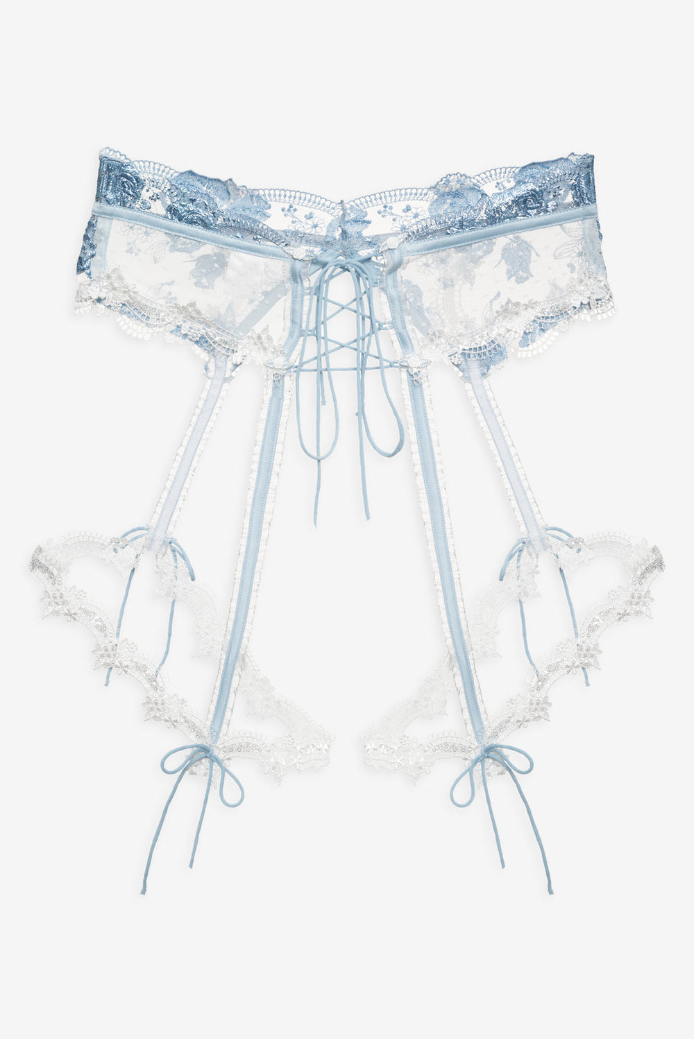 Women Zoeva Garter Belt - Blue