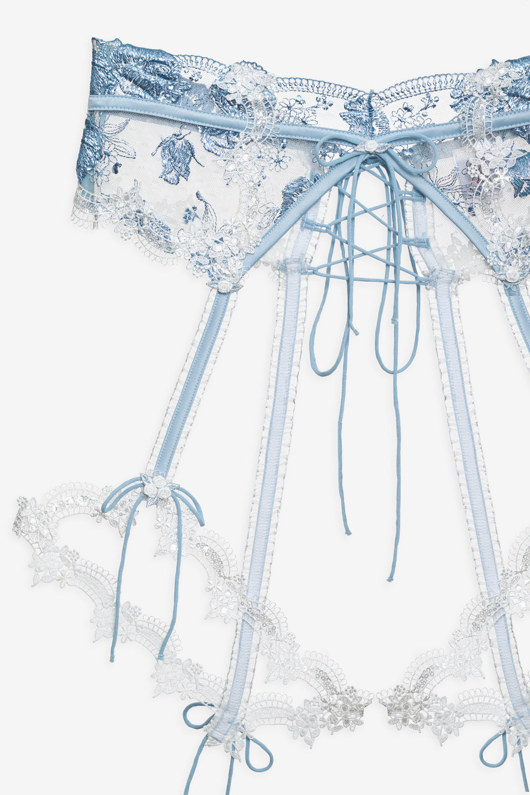 Women Zoeva Garter Belt - Blue