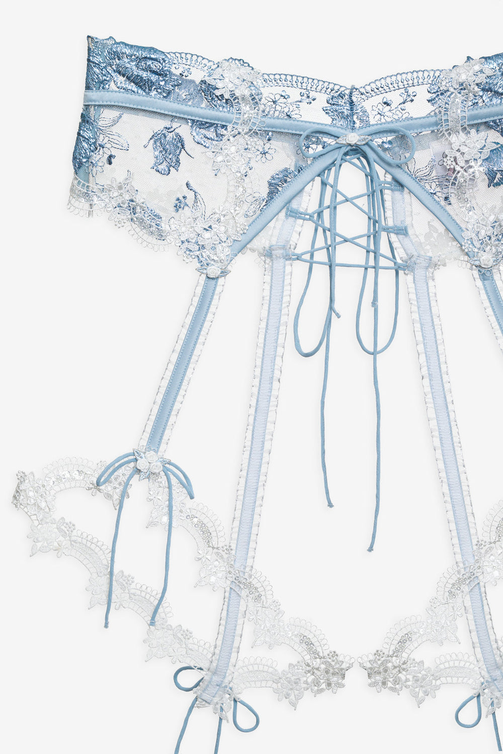 Women Zoeva Garter Belt - Blue