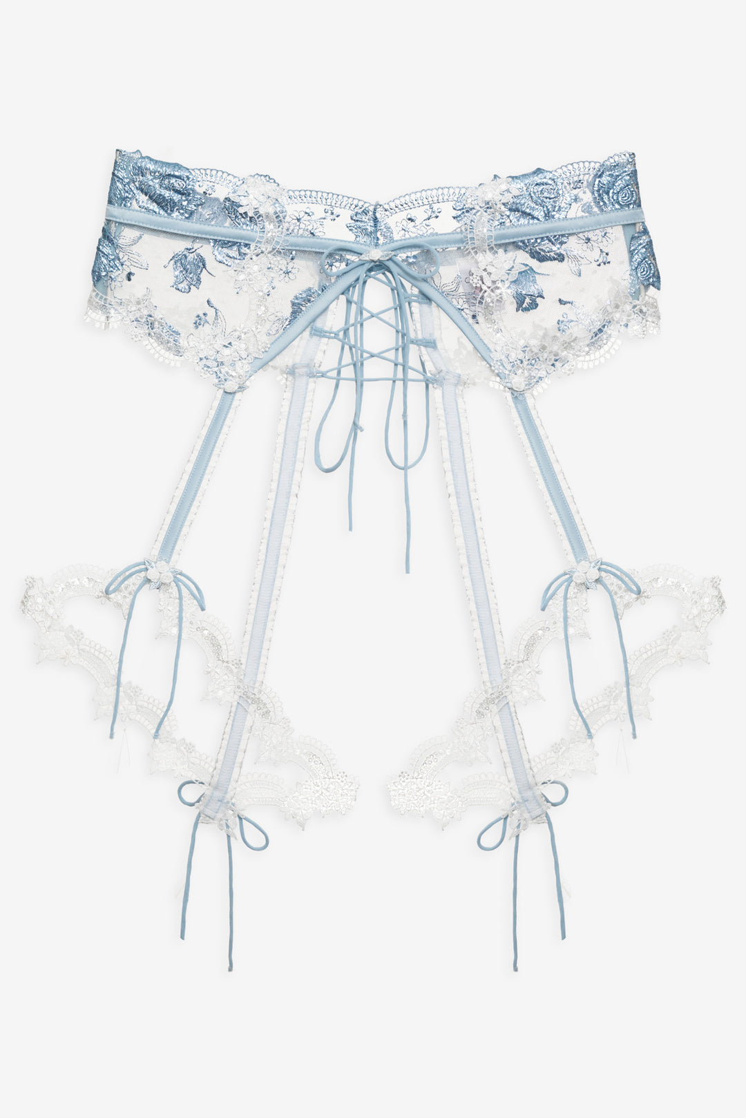 Women Zoeva Garter Belt - Blue
