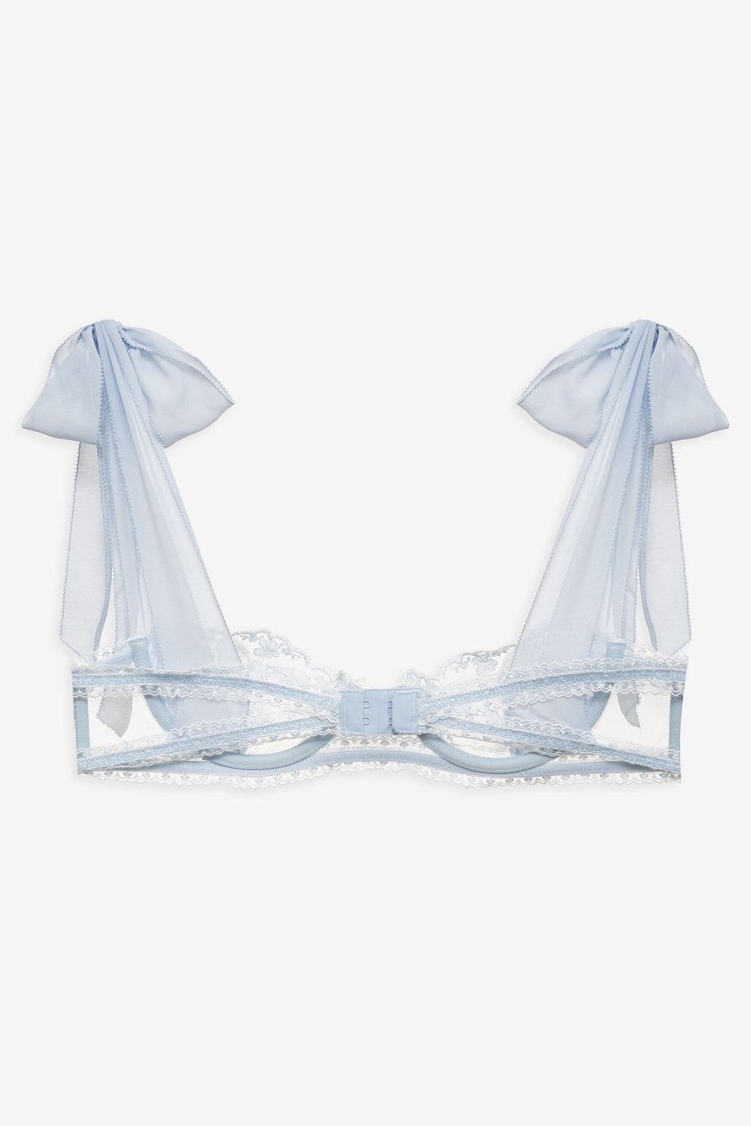 Women Blair Bow Underwire Bra - Blue
