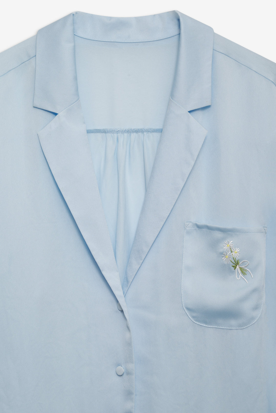 Women Everyday Pajama Top - Blue