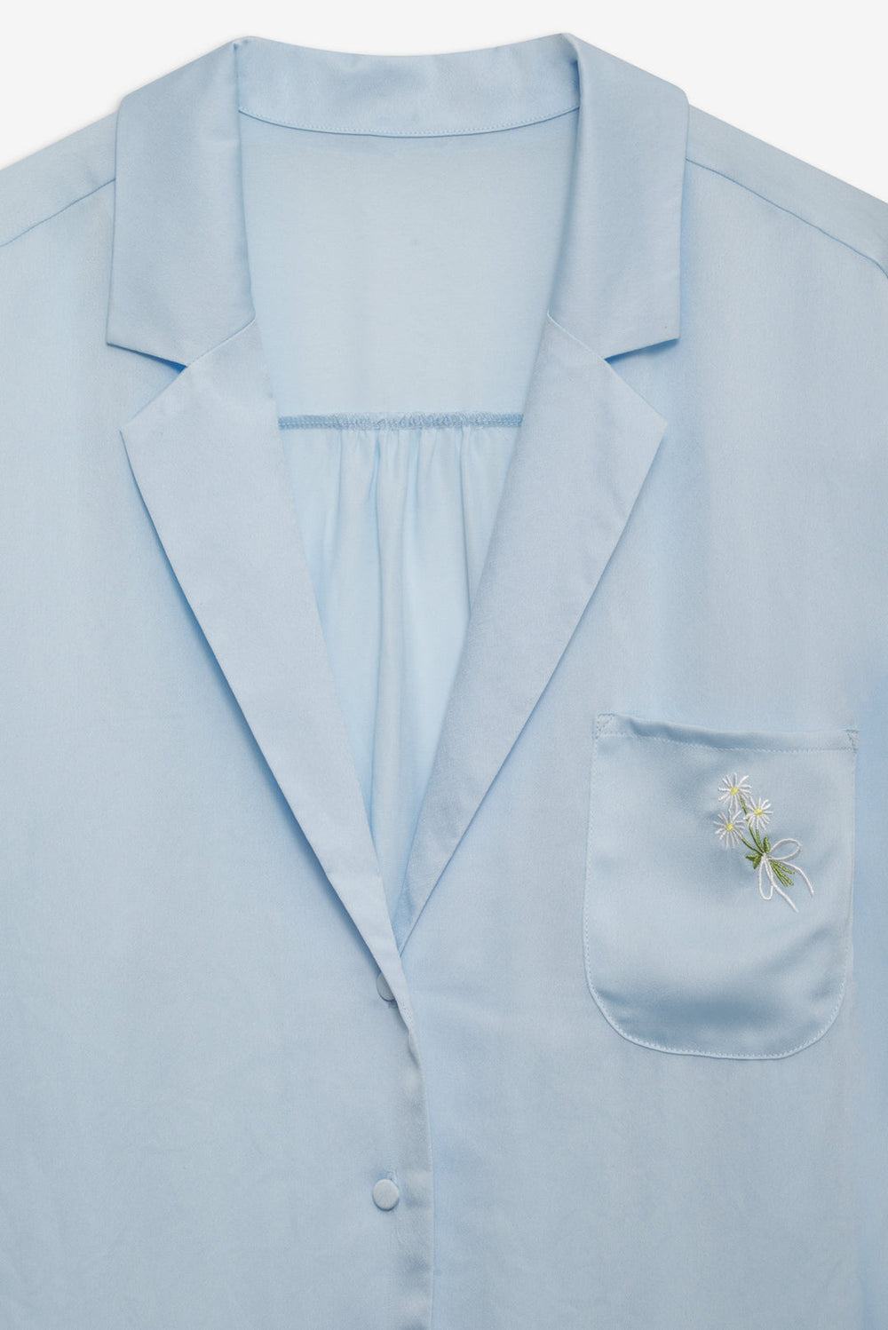 Women Everyday Pajama Top - Blue