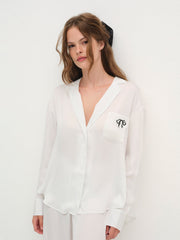 Women Everyday PJ Top - White