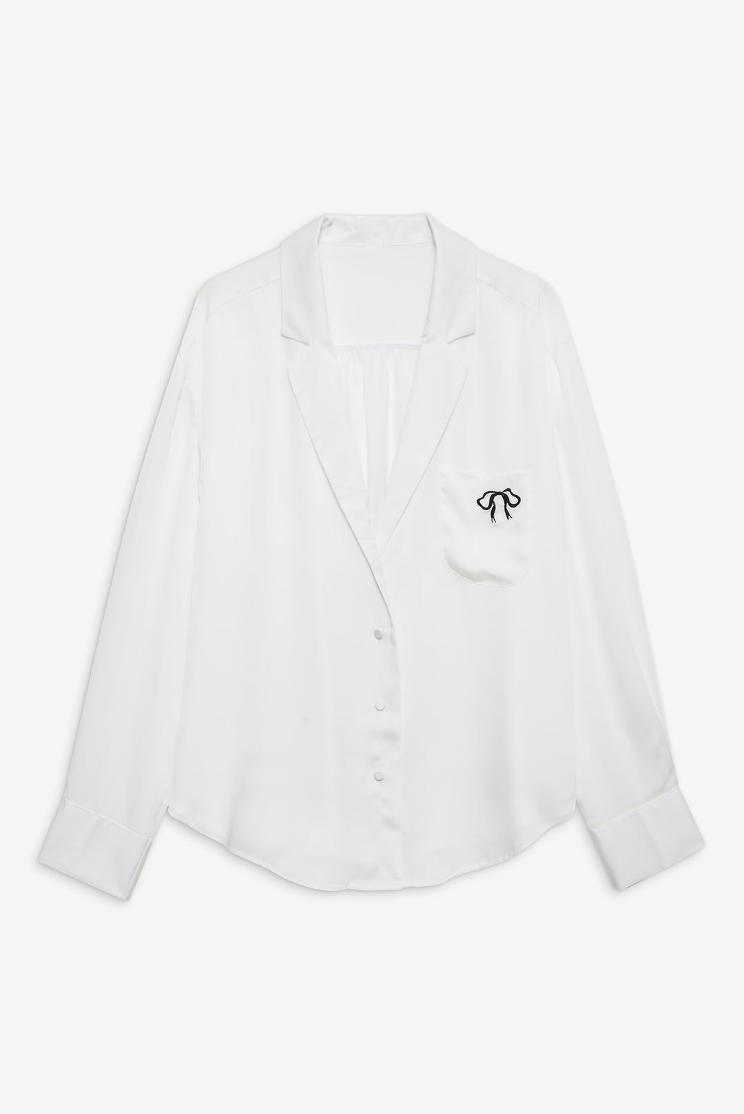 Women Everyday PJ Top - White