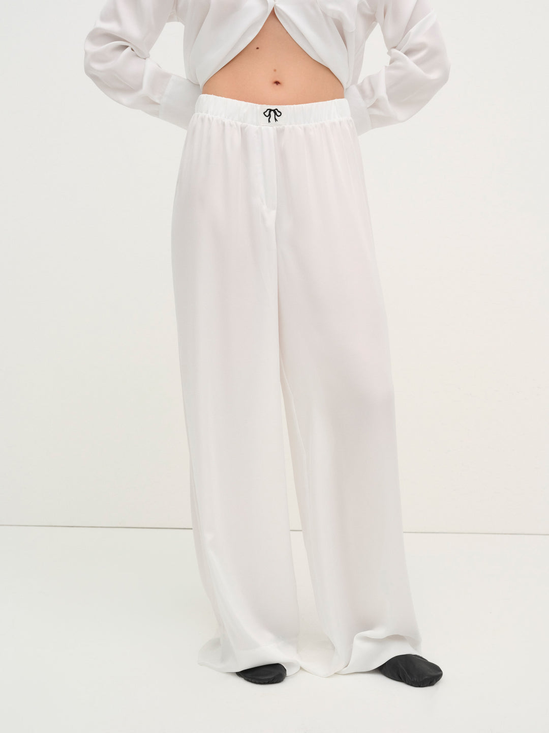 Women Everyday PJ Pant - White