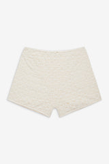Women Reba Sleep Boyshort - White